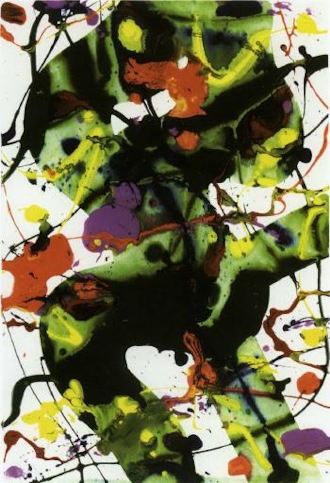 Untitled by Sam Francis