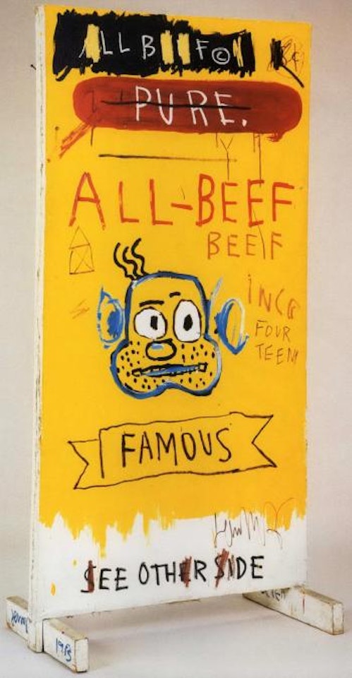 All Beef by Jean-Michel Basquiat