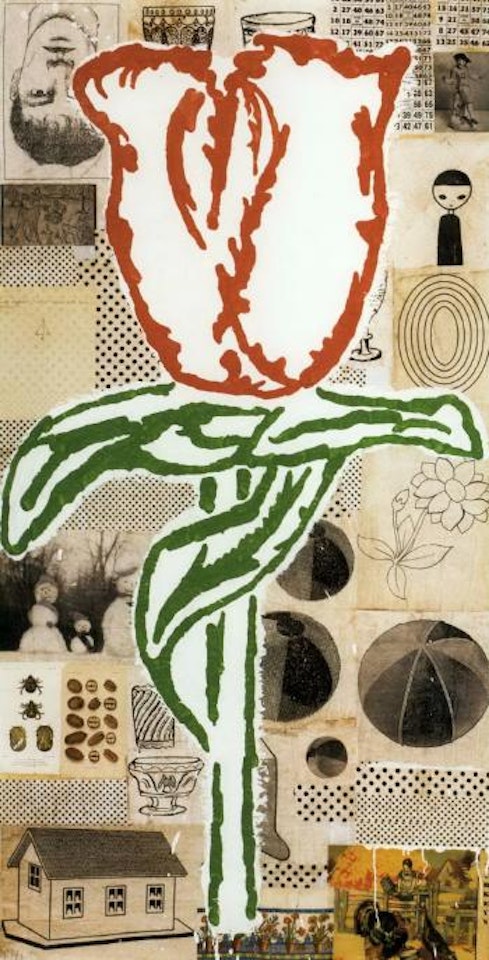 Ahmad's flower no 7 by Donald Baechler