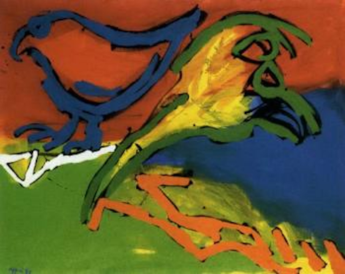 Space Animals by Karel Appel