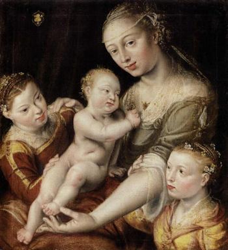 Mother and her children by Jan Matsys