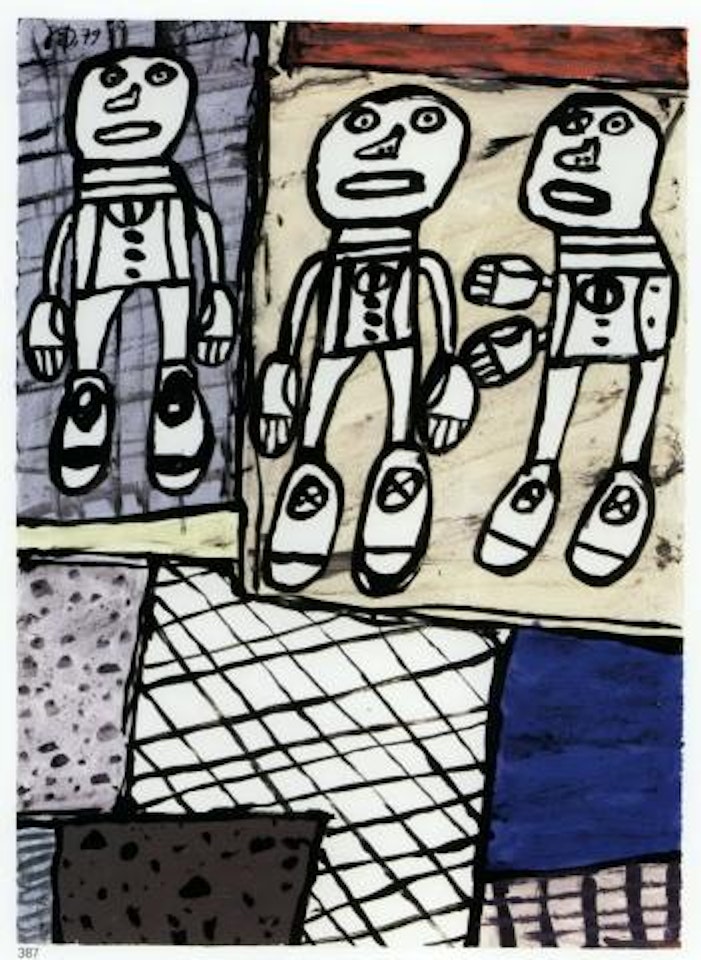 Sequence XXVIII by Jean Dubuffet