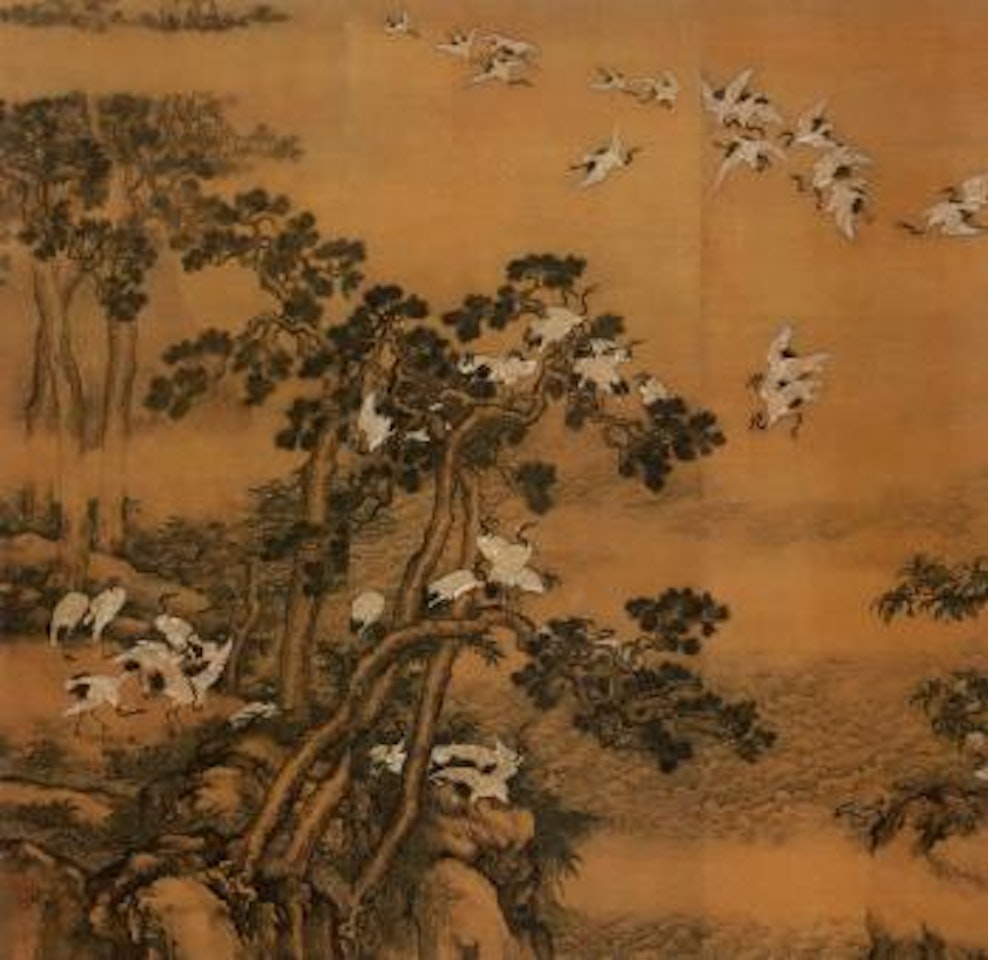 Cranes of longevity by Shen Quan