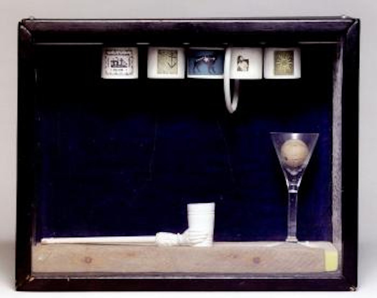 Untitled, winter night skies by Joseph Cornell
