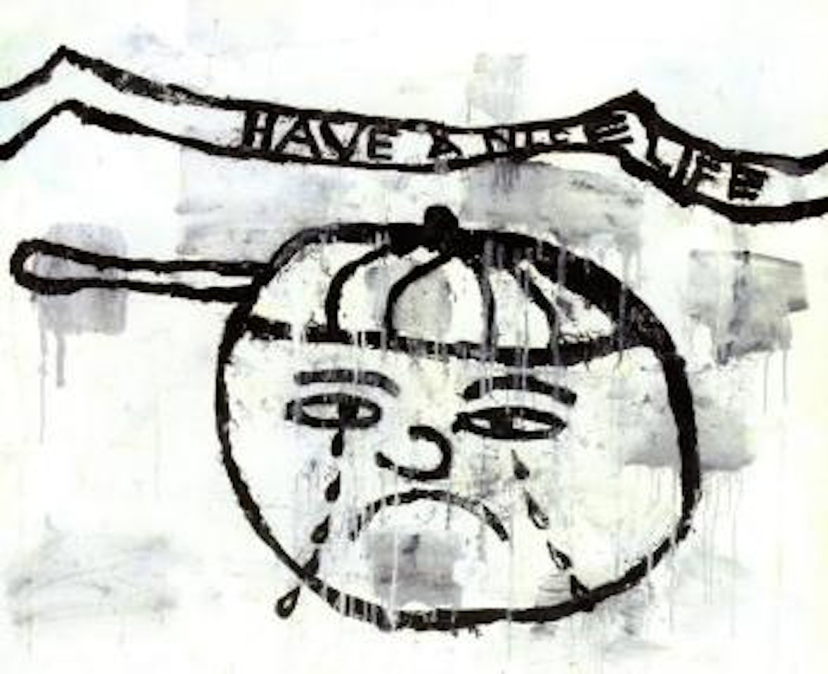 Have a nice life by Donald Baechler