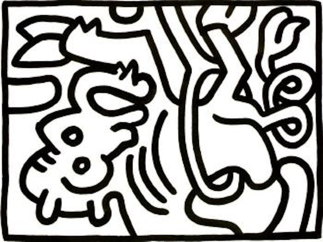 Untitled by Keith Haring