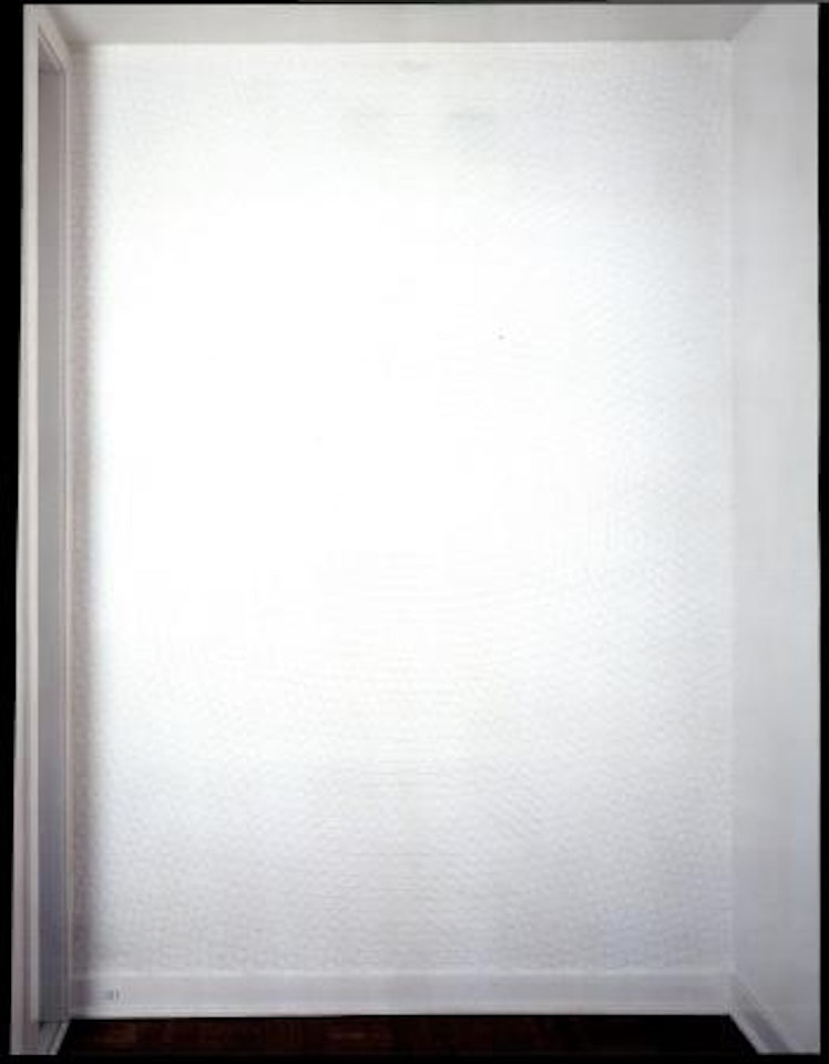 Wall drawing no 99, arcs from the midpoints of four sides by Sol LeWitt