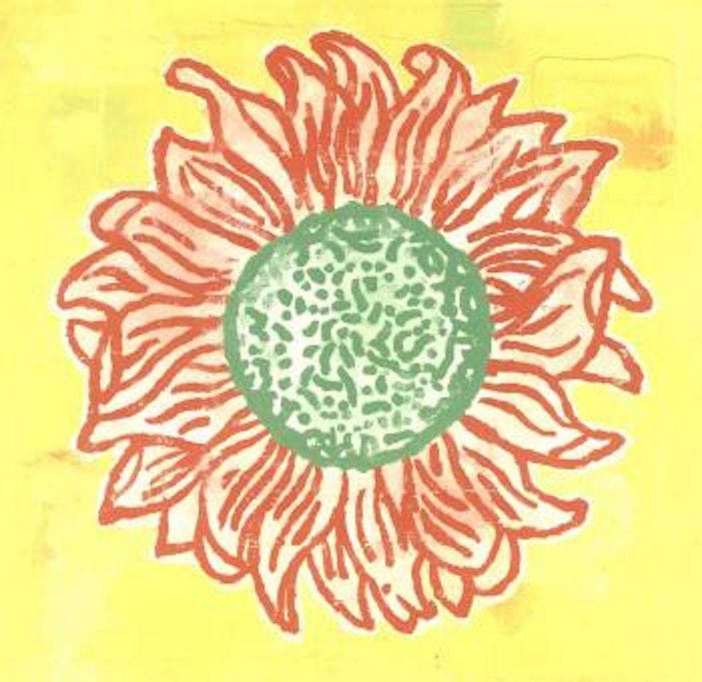 Sunflower by Donald Baechler