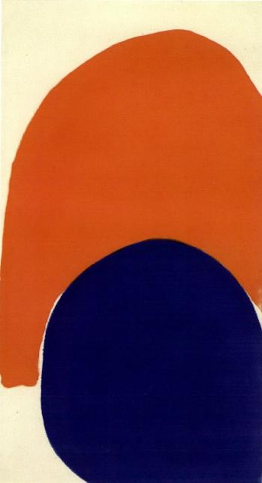 Prince Patutsky's blue laugh by Jules Olitski