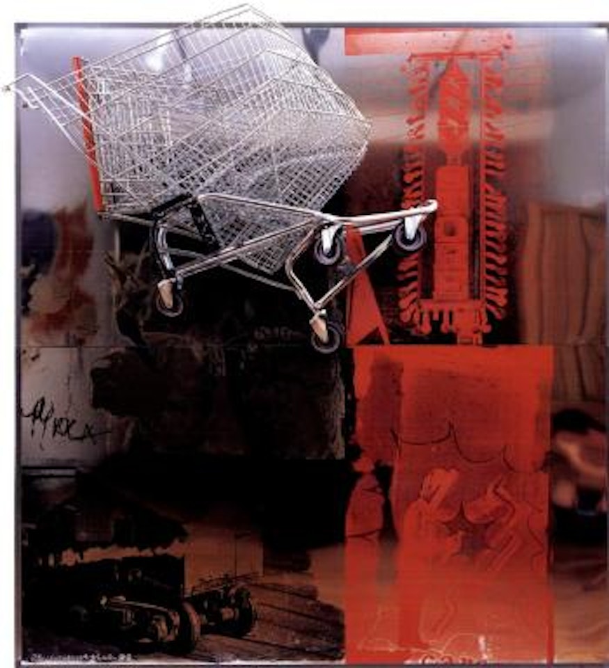 Braggard, shiner by Robert Rauschenberg