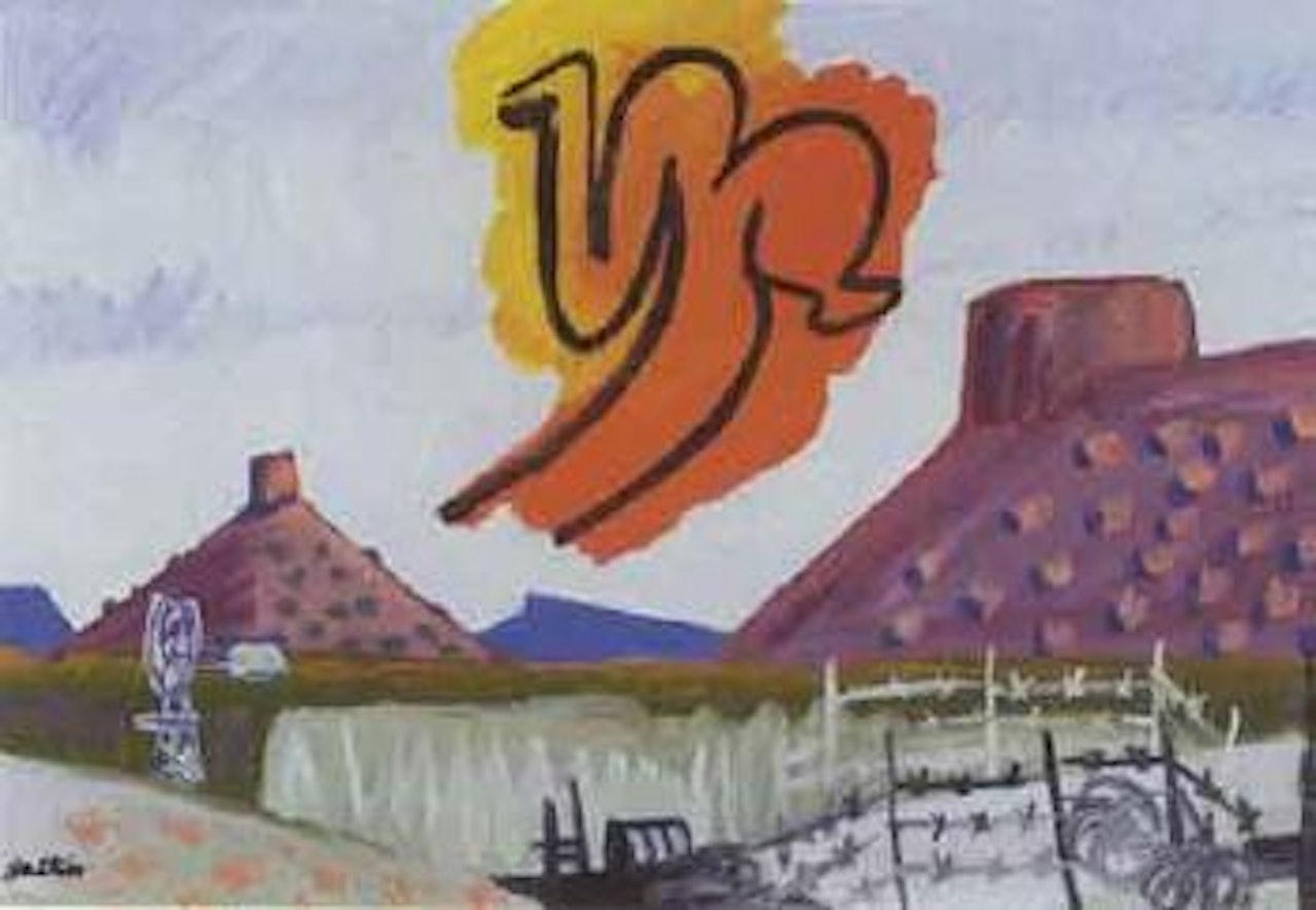 Karoo images by Walter Battiss