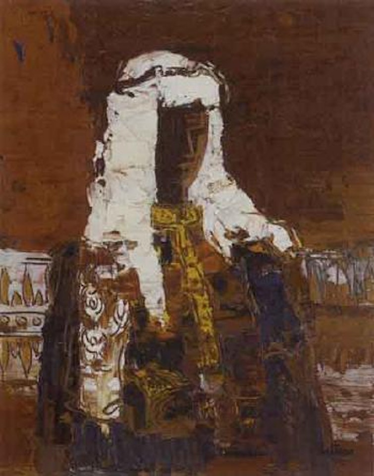 Arab in a landscape by Walter Battiss