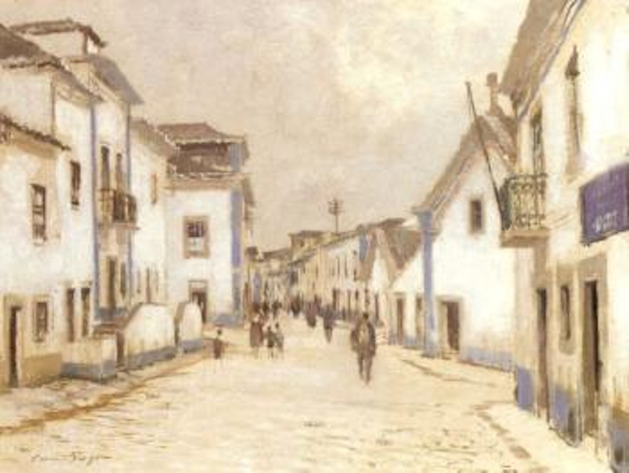Ericeira, Portugal by Edward Seago