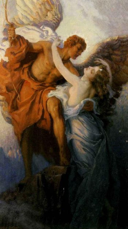 Day and the dawn star by Herbert James Draper