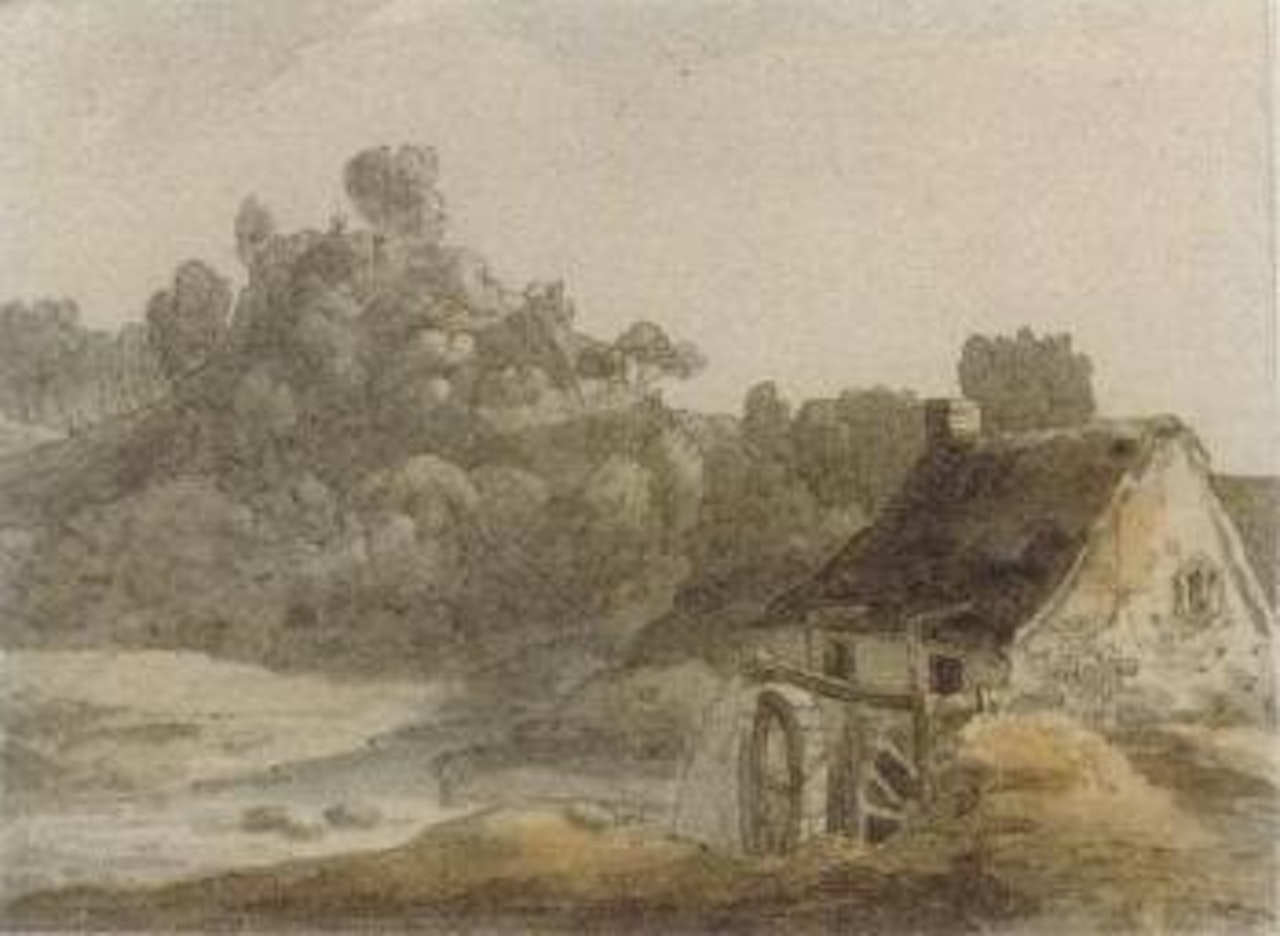 Mill at Chudleigh, Suffolk by Francis Towne