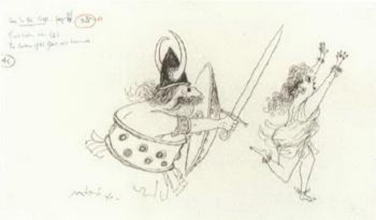Molesworth, Grate Latin lies, the customs of the Gauls were honourable by Ronald Searle