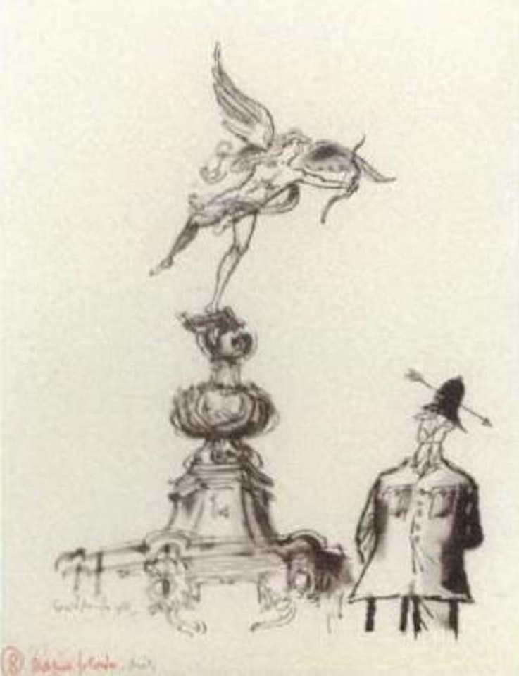 Piccadilly by Ronald Searle