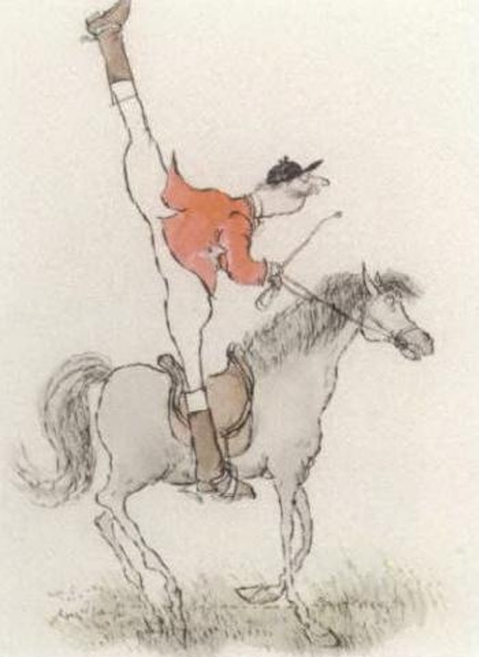 Frontispiece nicely mounted by Ronald Searle