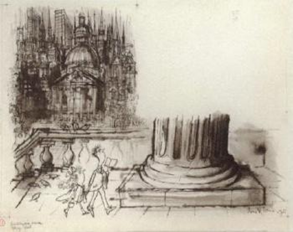 Title page to Shell Holiday guide to London by Ronald Searle