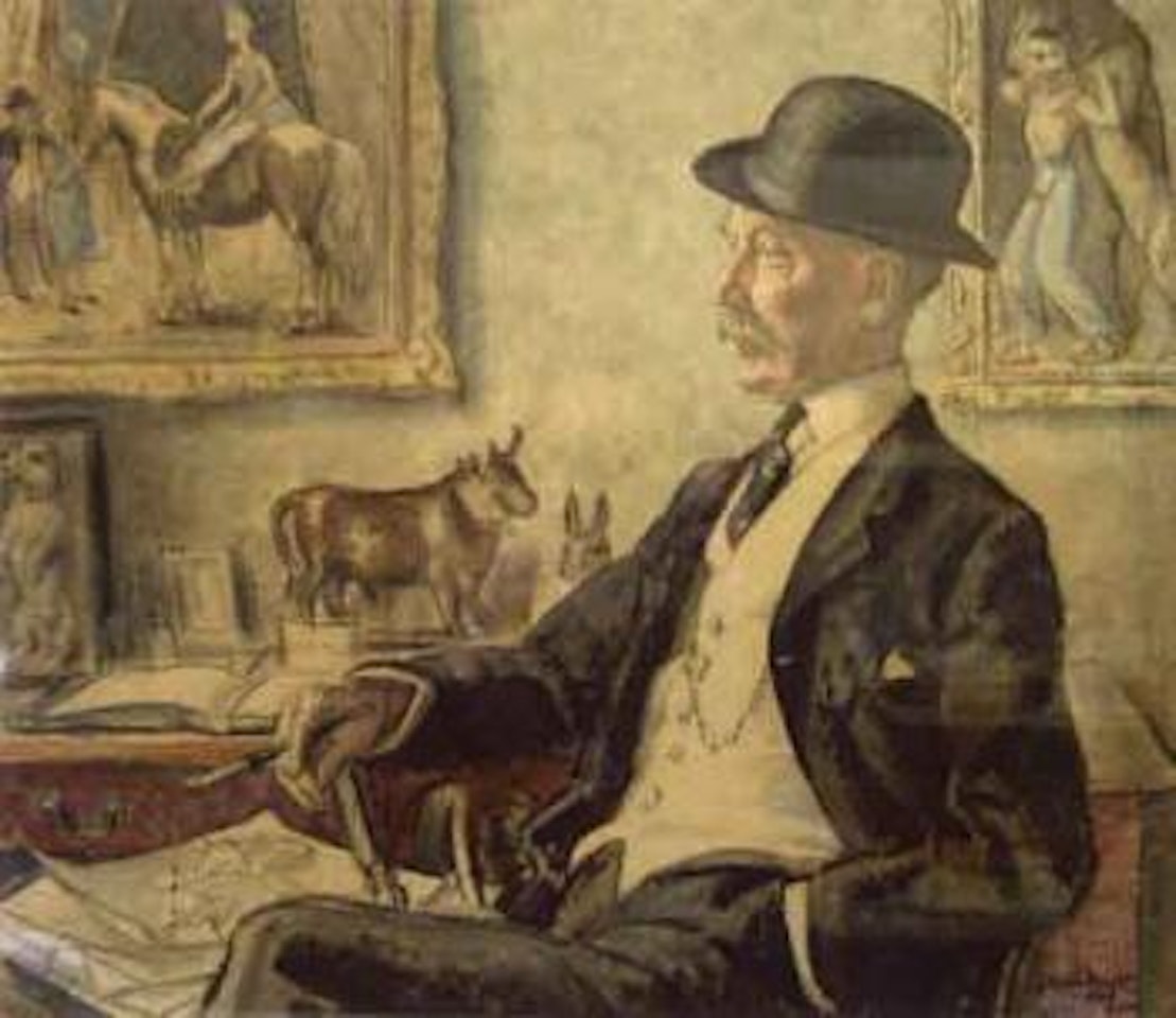 Major Atherley by Laura Knight