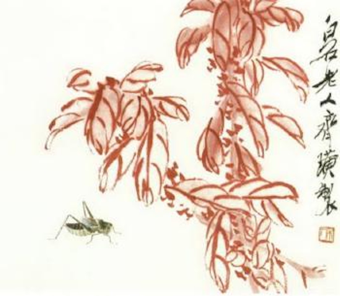 Grasshopper by Qi Baishi
