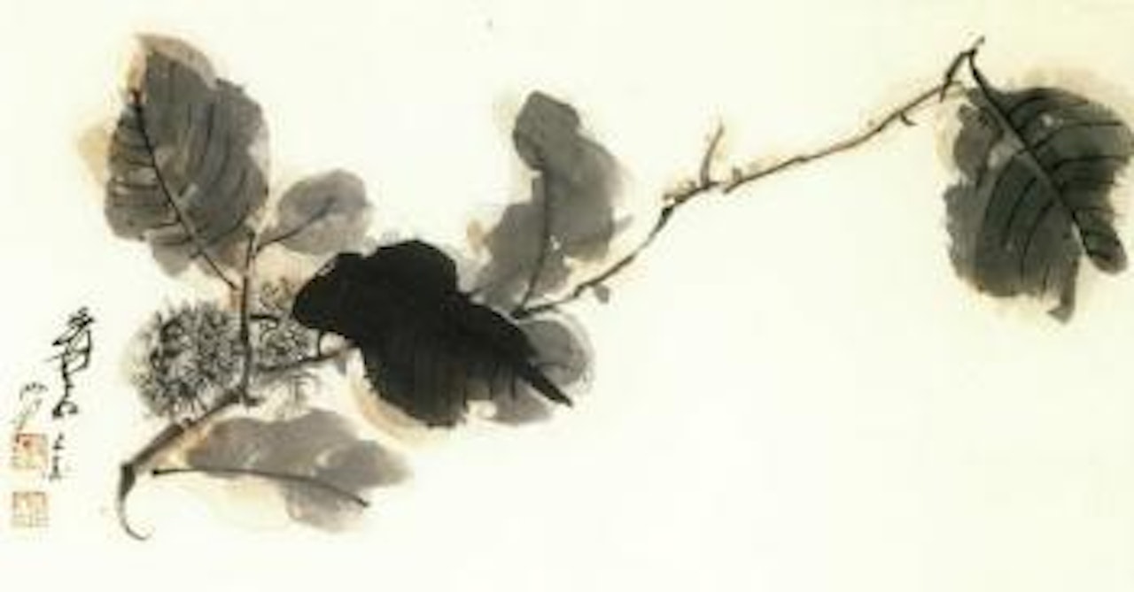 Chestnut by Zhang Daqian