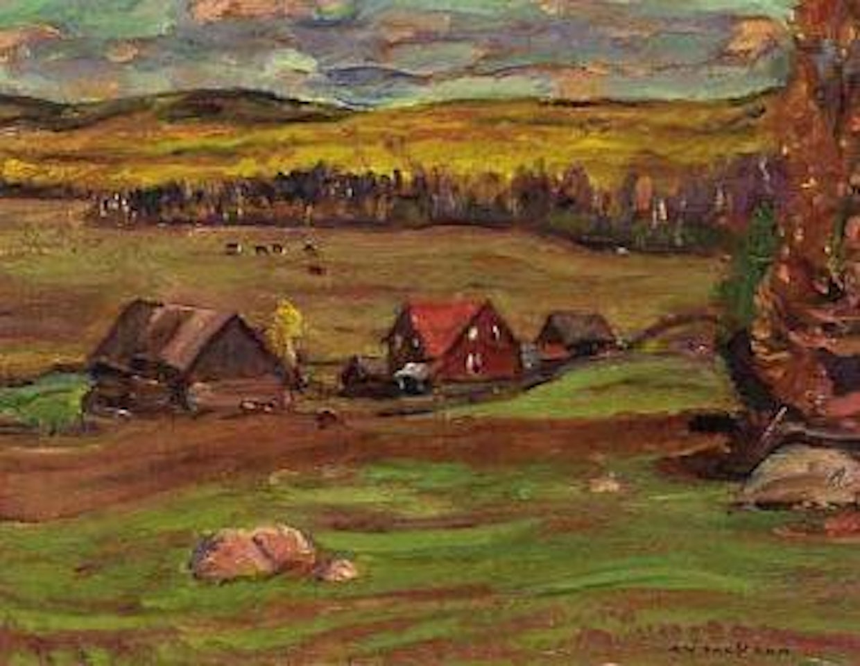 Evening, Combermere, Ontario by Alexander Young Jackson