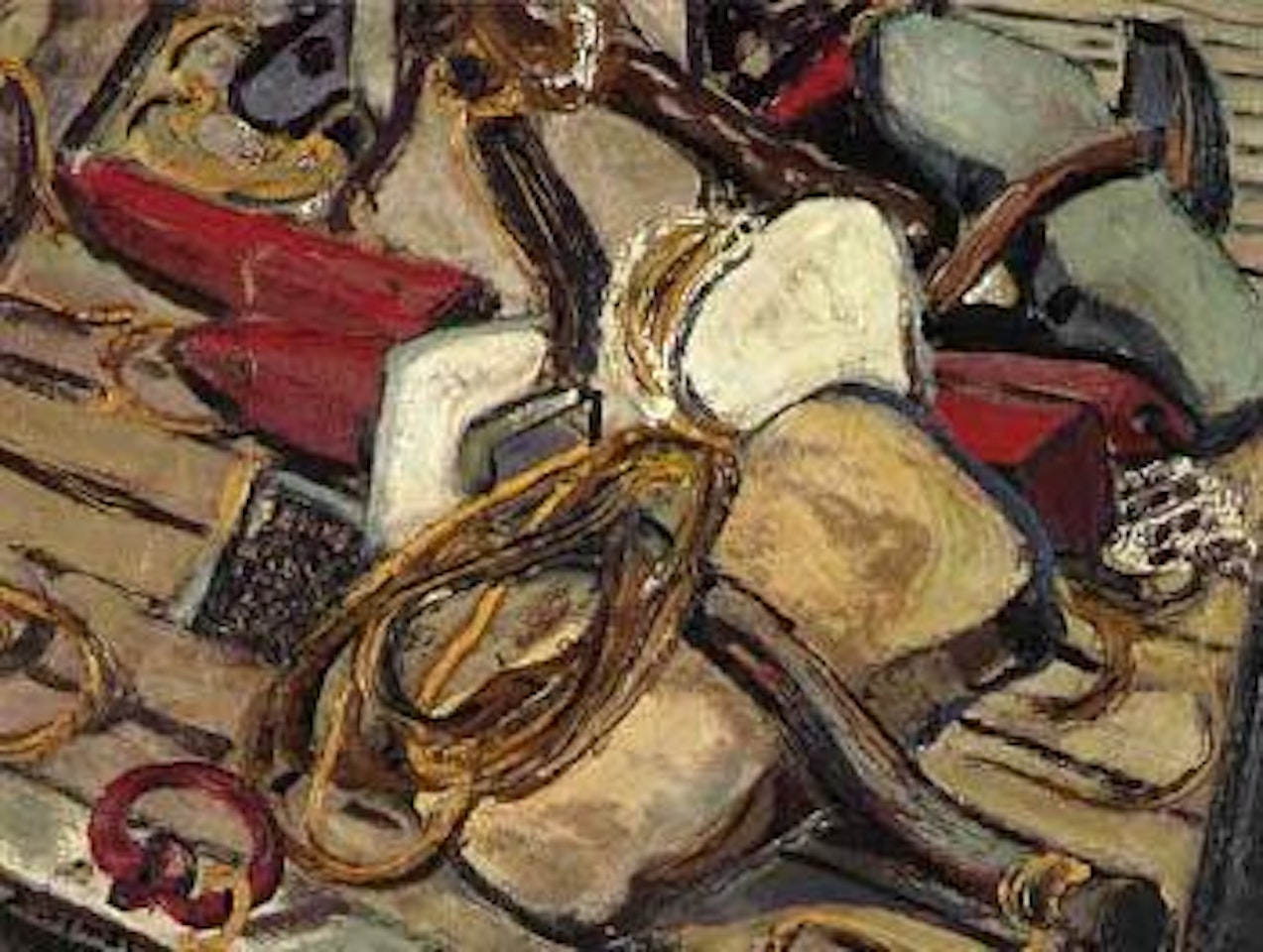 Dock still life by Arthur Lismer