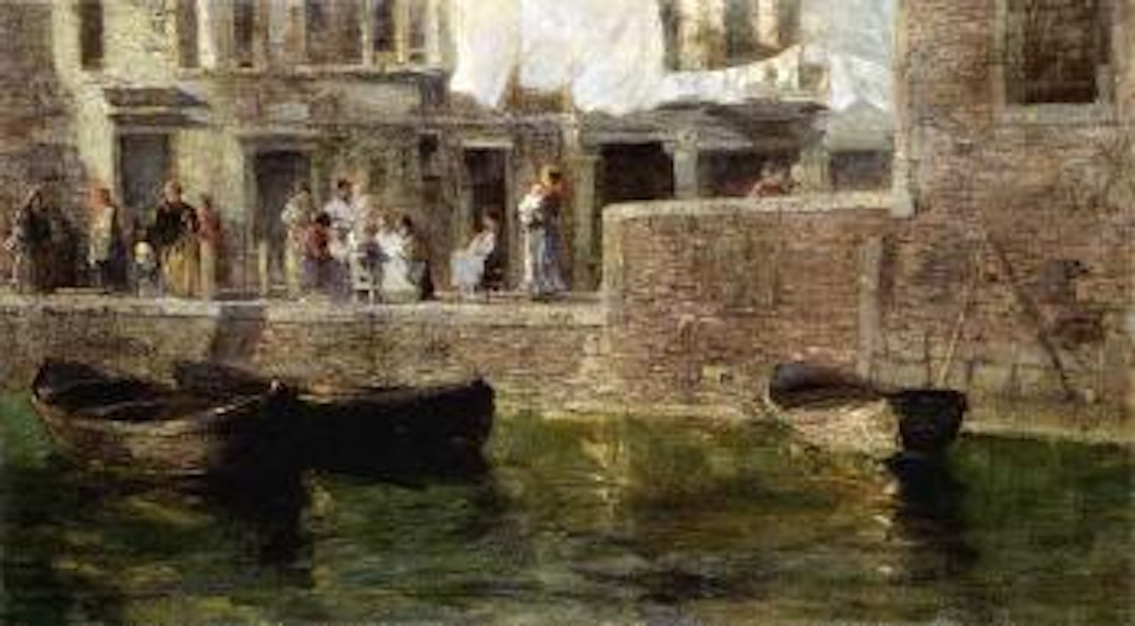 Canal de Venise by Guglielmo Ciardi