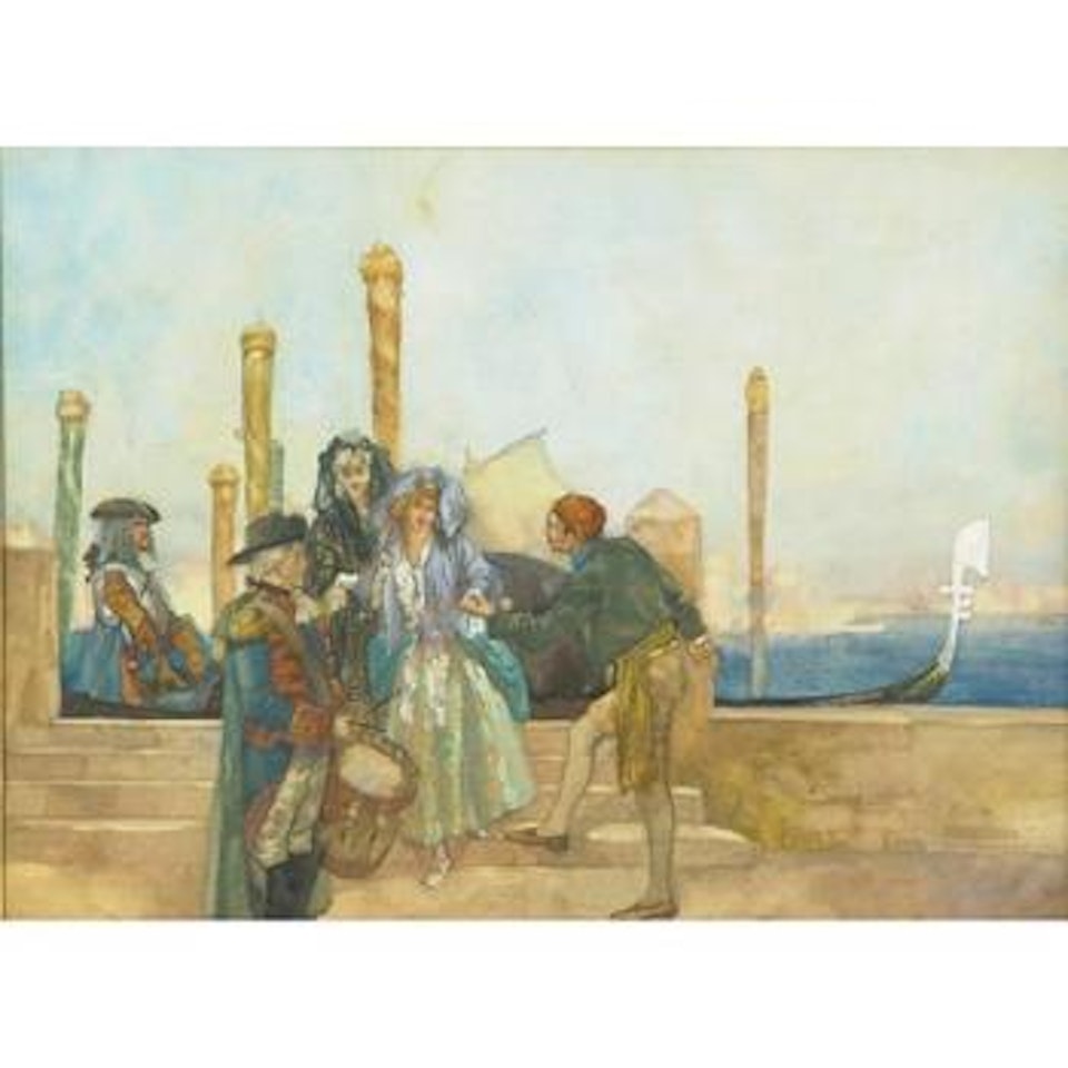 Gondoliere by William Russell Flint