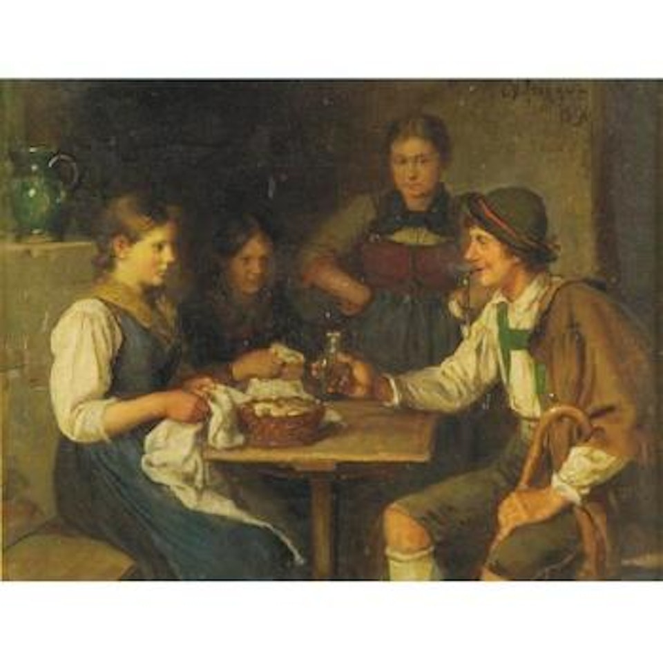 At the pub by Franz von Defregger