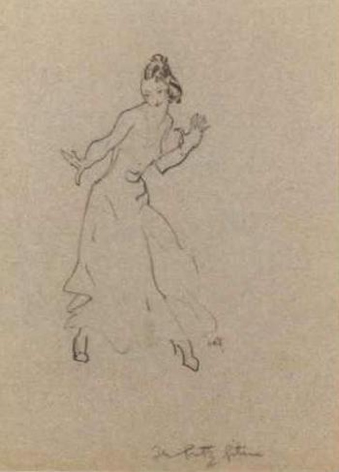 Pretty Gitana by William Russell Flint
