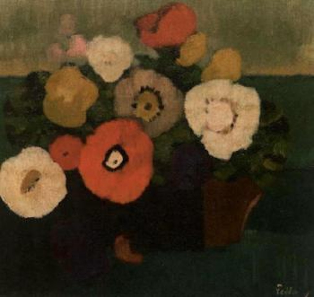 Pansies by Mary Fedden