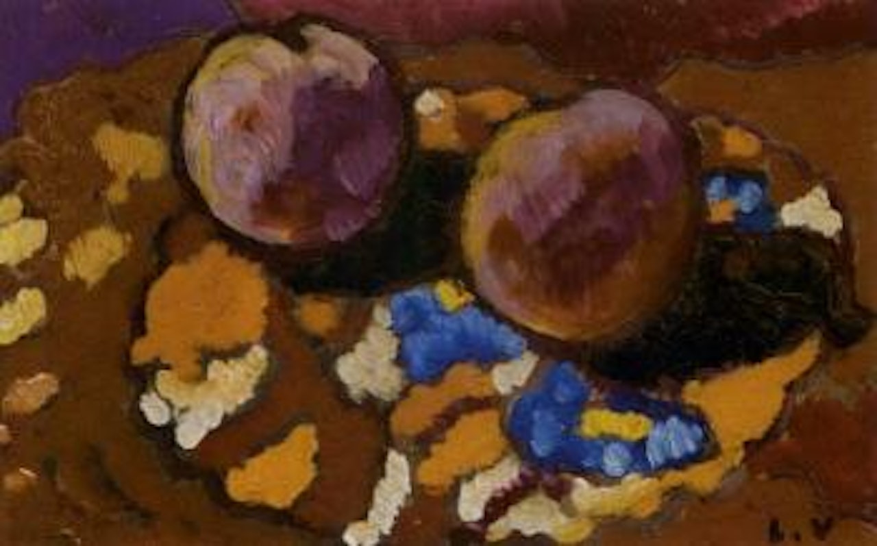 Nature morte aux peches by Louis Valtat