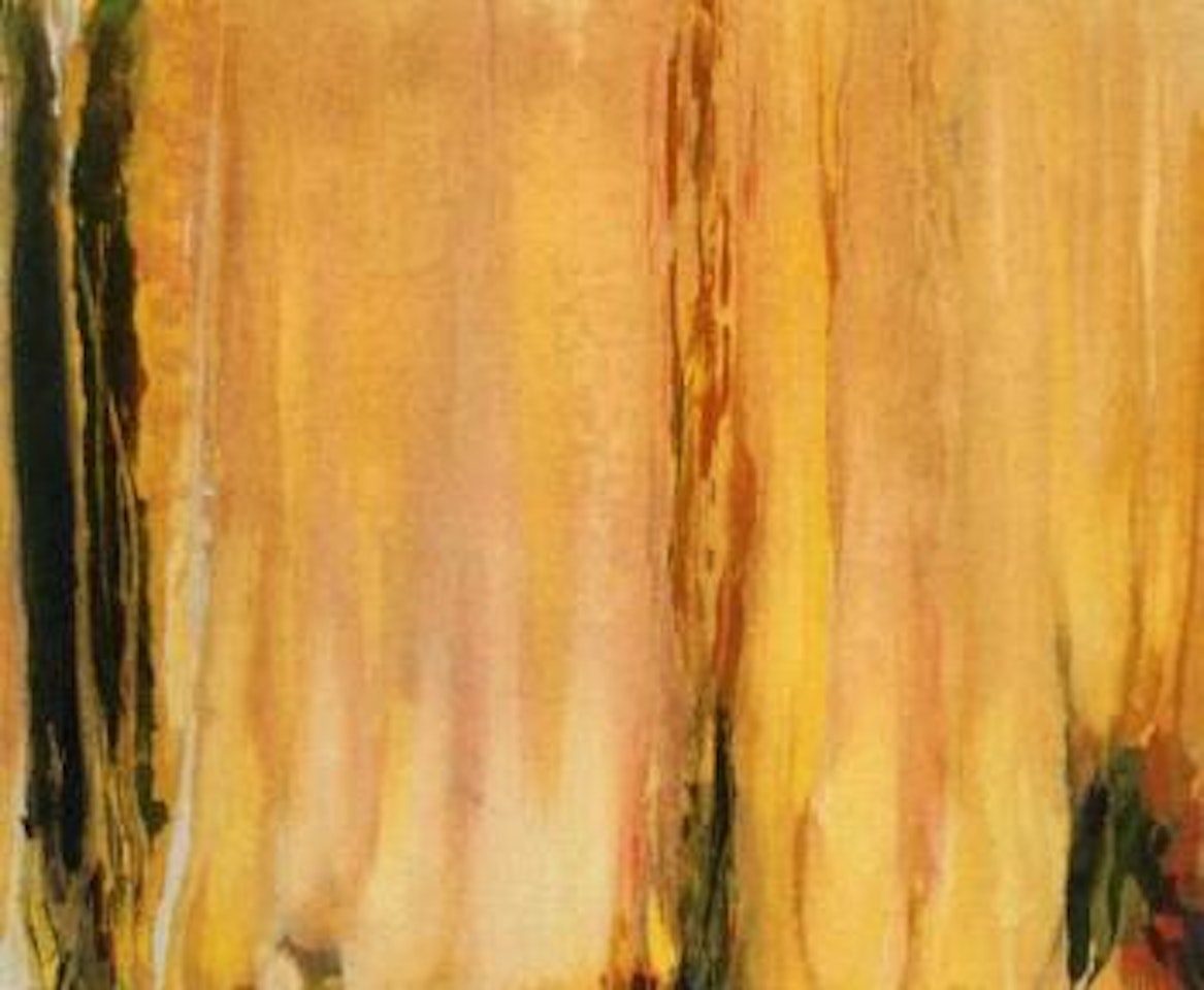 Touraine automne, jaune rose by Olivier Debre