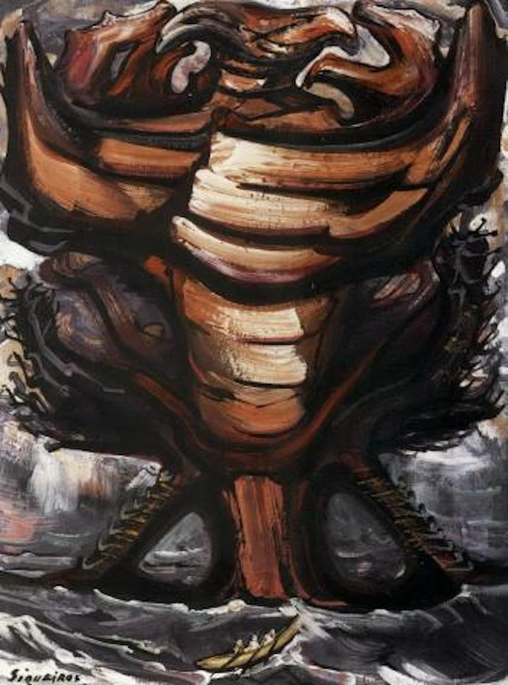 Nenufar-medusa gigante by David Alfaro Siqueiros