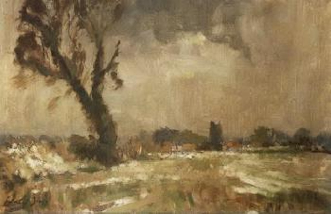 Landscape near Ludham by Edward Seago