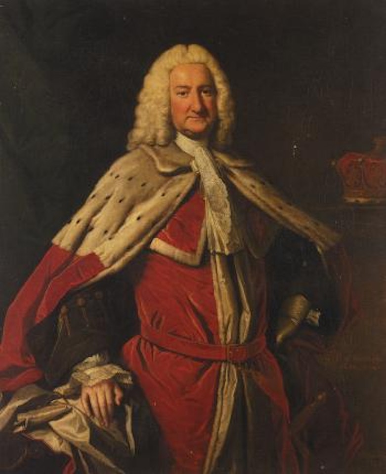 Portrait of George Booth, 2nd earl of Warrington by Thomas Hudson