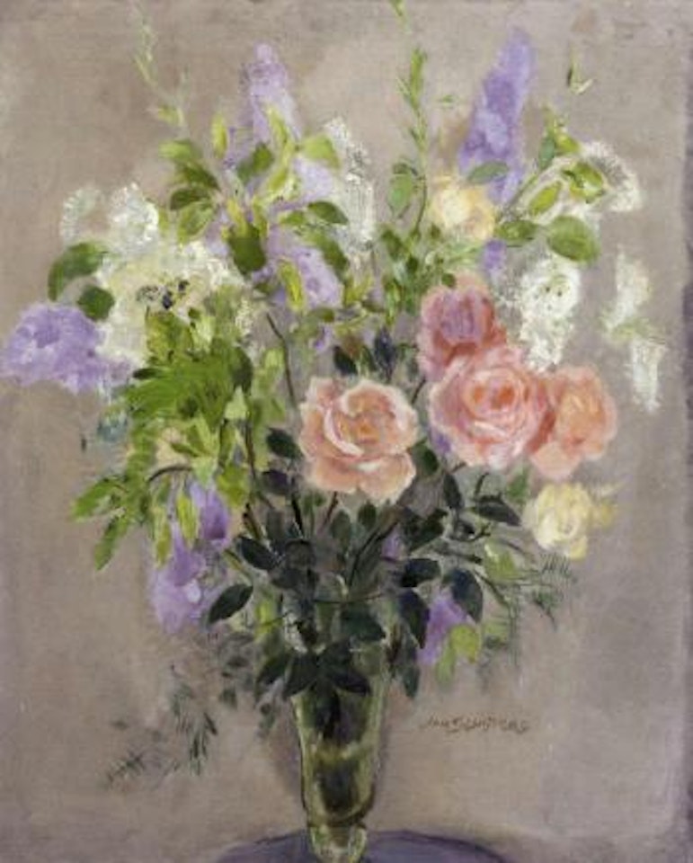 Still life with flowers in a vase by Jan Sluyters