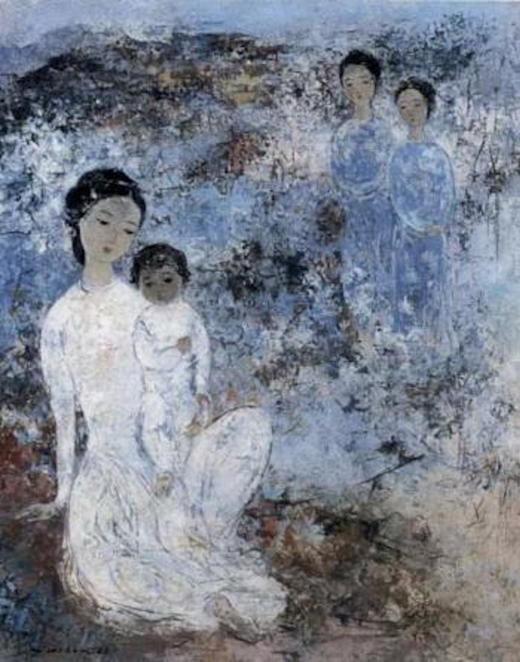 Mother and child by Vu Cao Dam