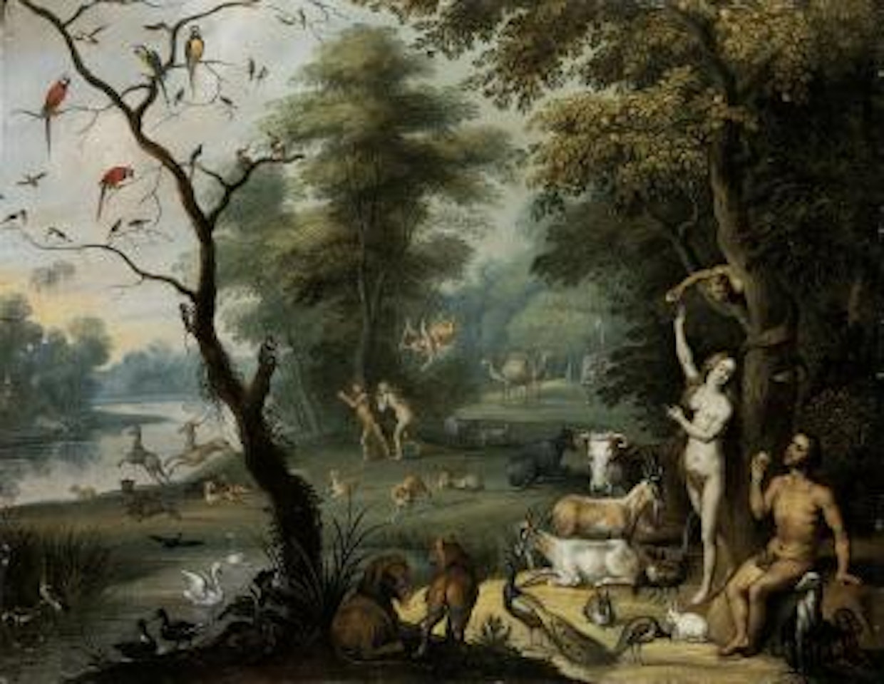 Fall of Man by Jan Brueghel the Younger