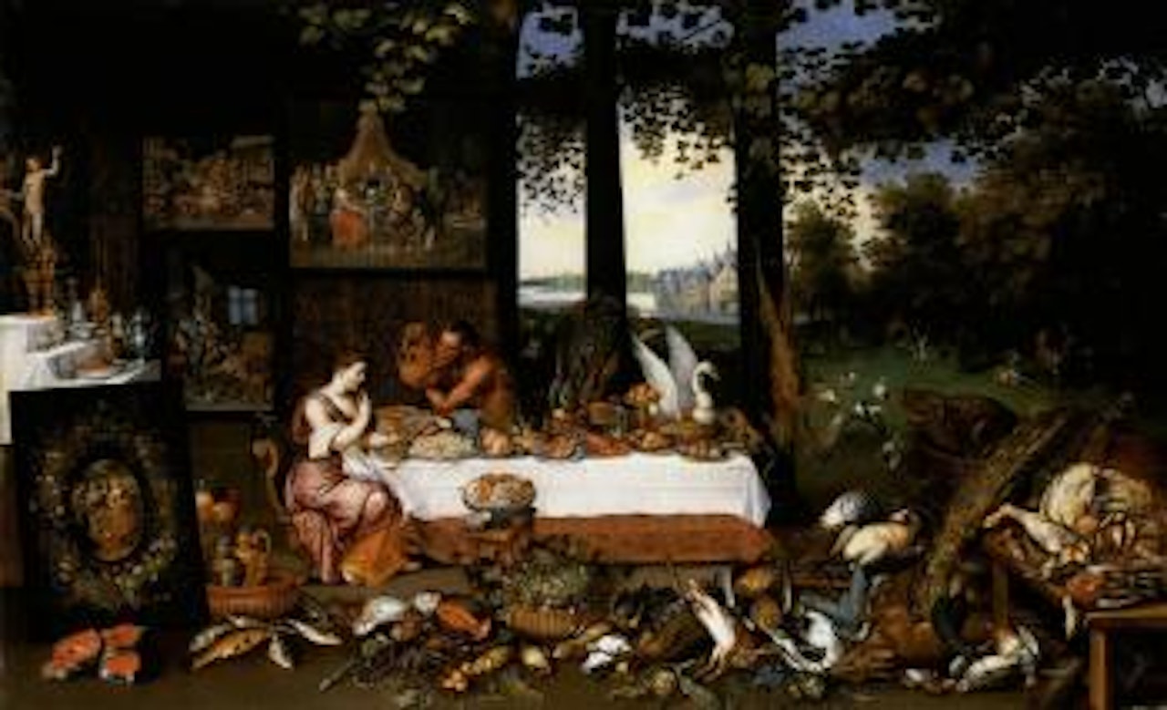Allegory of the Sense of Taste by Jan Brueghel the Younger