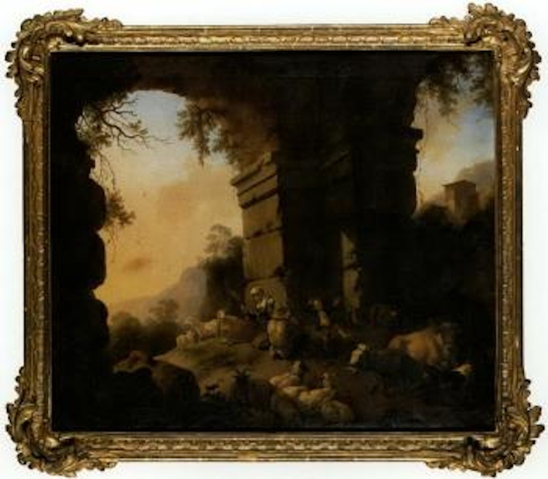 Italianate landscapes by Christian Wilhelm Ernst Dietrich