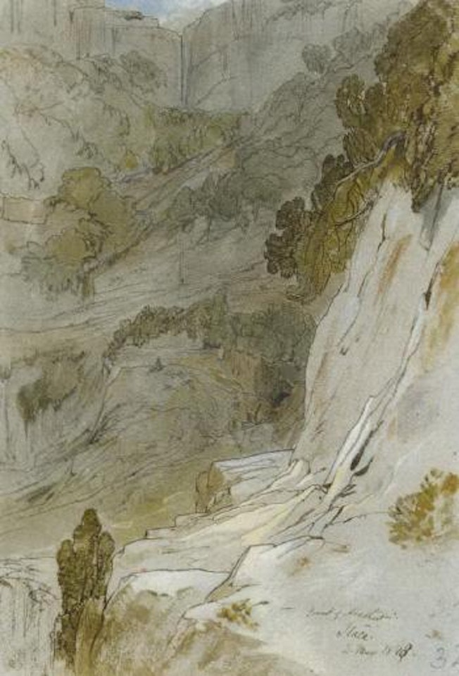 Ithaca, the fountain of Arethusa by Edward Lear