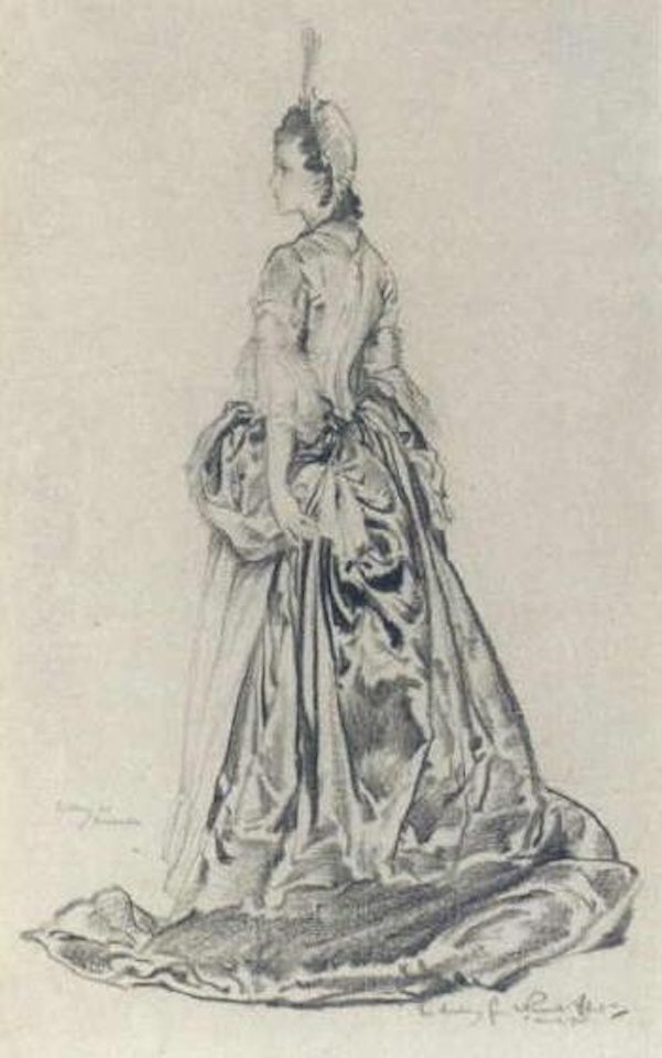 Study of Audrey Fields, as Amanda by William Russell Flint