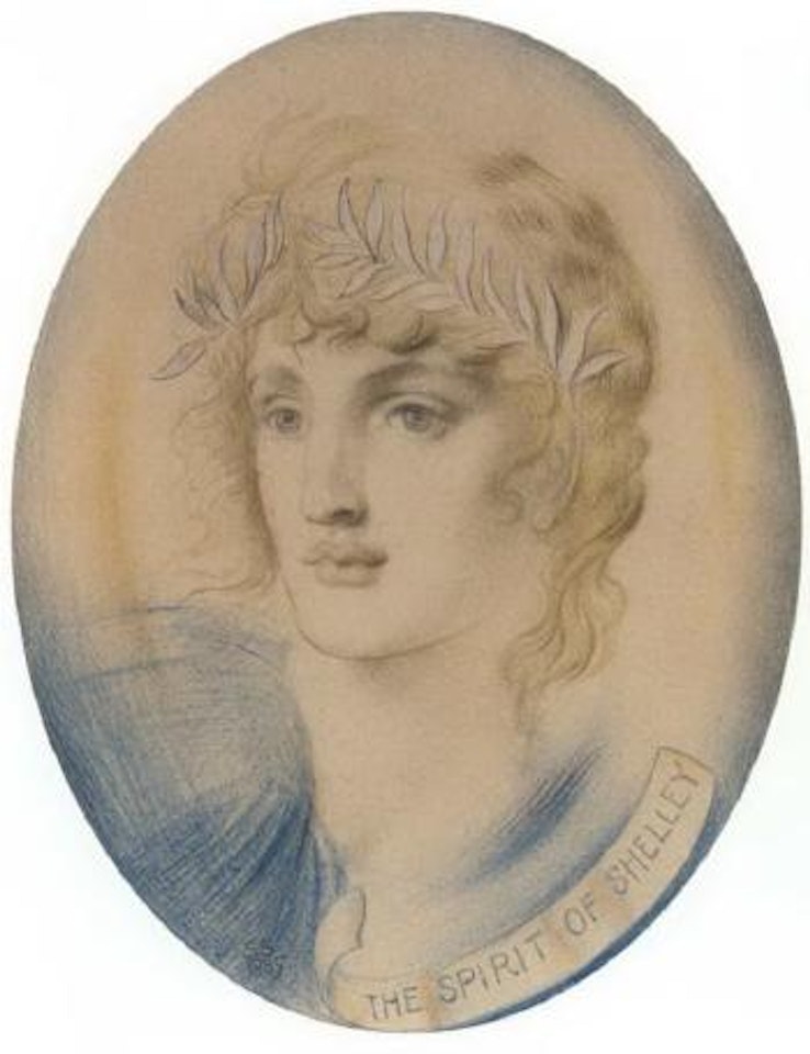Spirit of Shelley by Simeon Solomon