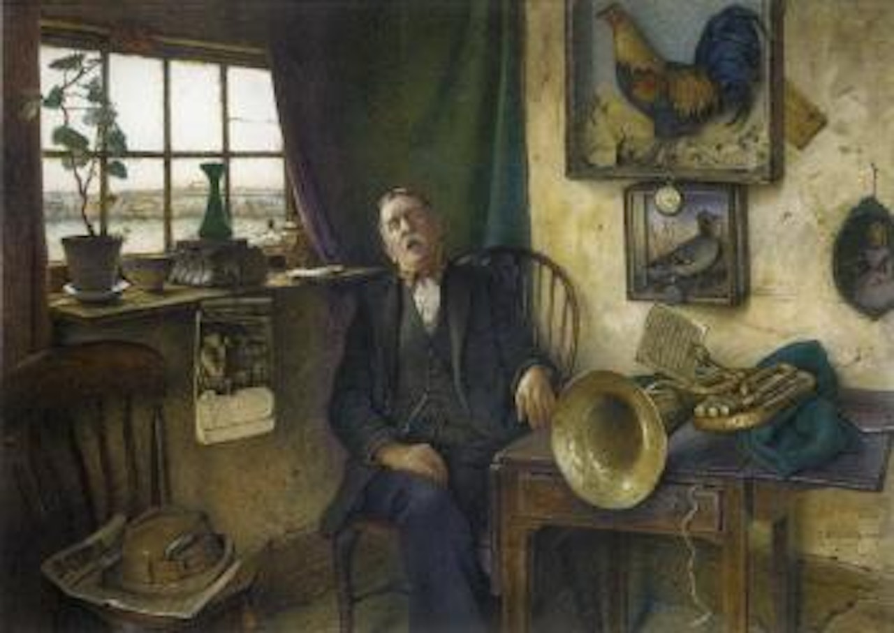 Much noise, little music by Charles Spencelayh