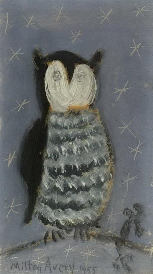 Owl by Milton Avery
