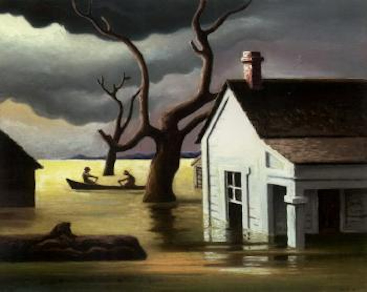 Flood by Thomas Hart Benton