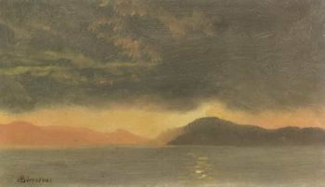 Sunset by Albert Bierstadt